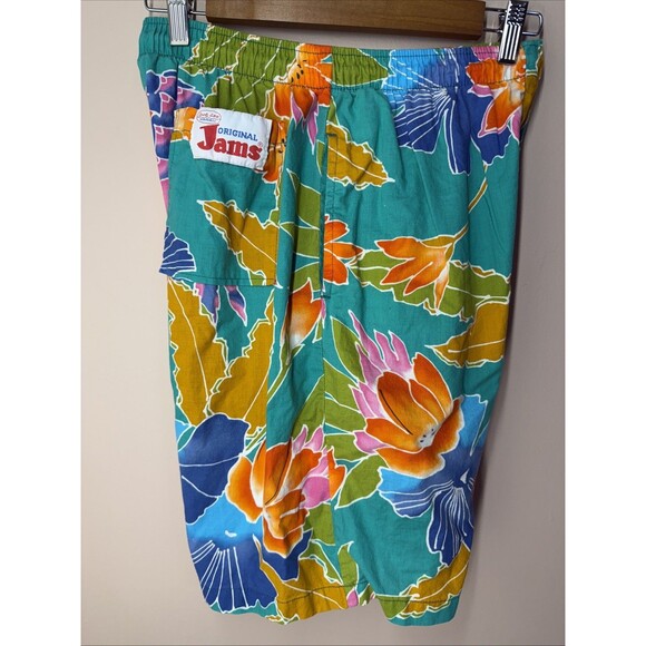 Vtg Surf Line Hawaii Original Jams Shorts Men's Size Medium - Picture 8 of 10